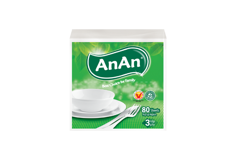 AnAn Pop-Up Napkin Tissue 3 ply