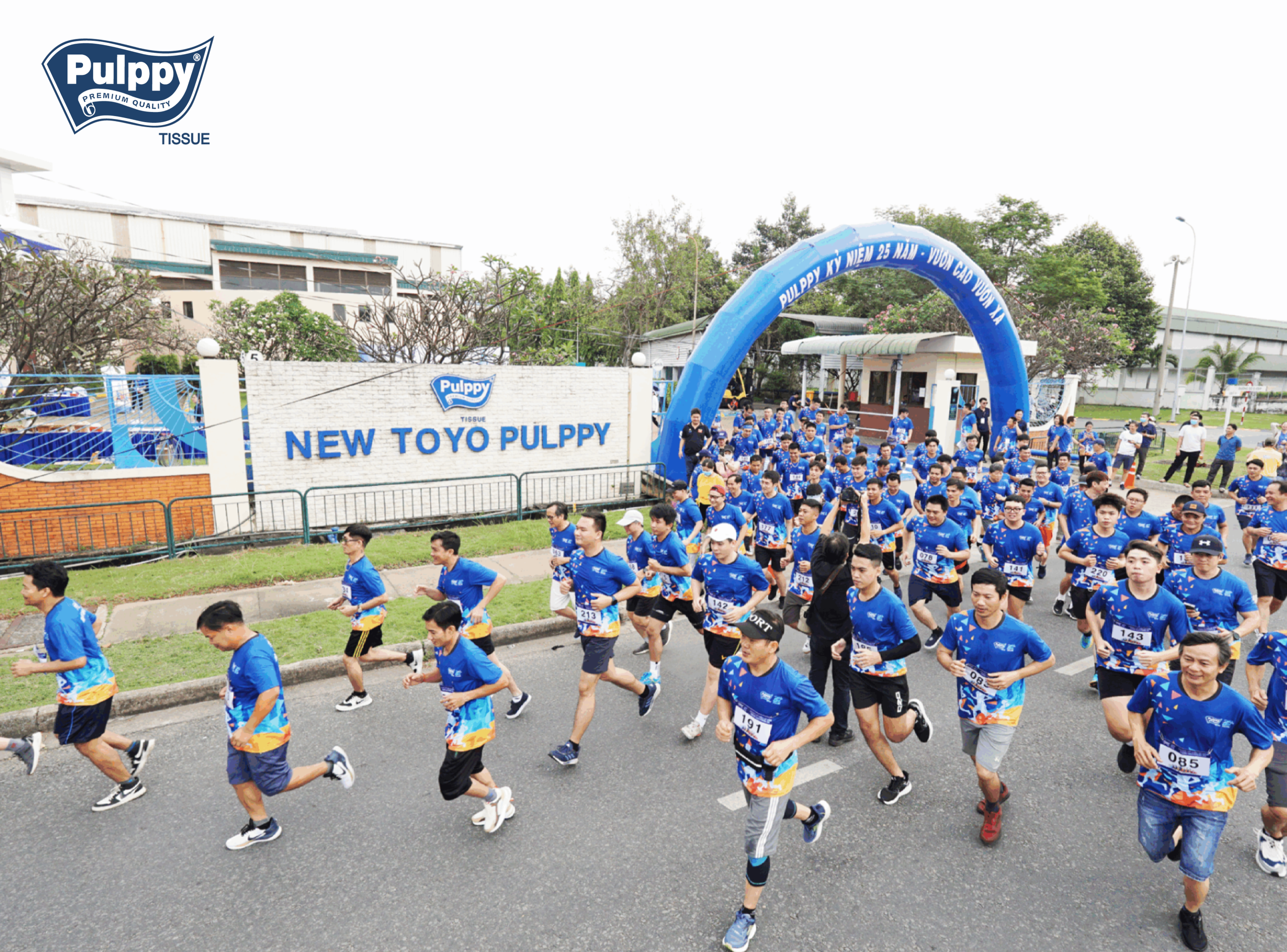 PULPPY TỔ CHỨC GIẢI MARATHON KỶ NIỆM 25 NĂM THÀNH LẬP
