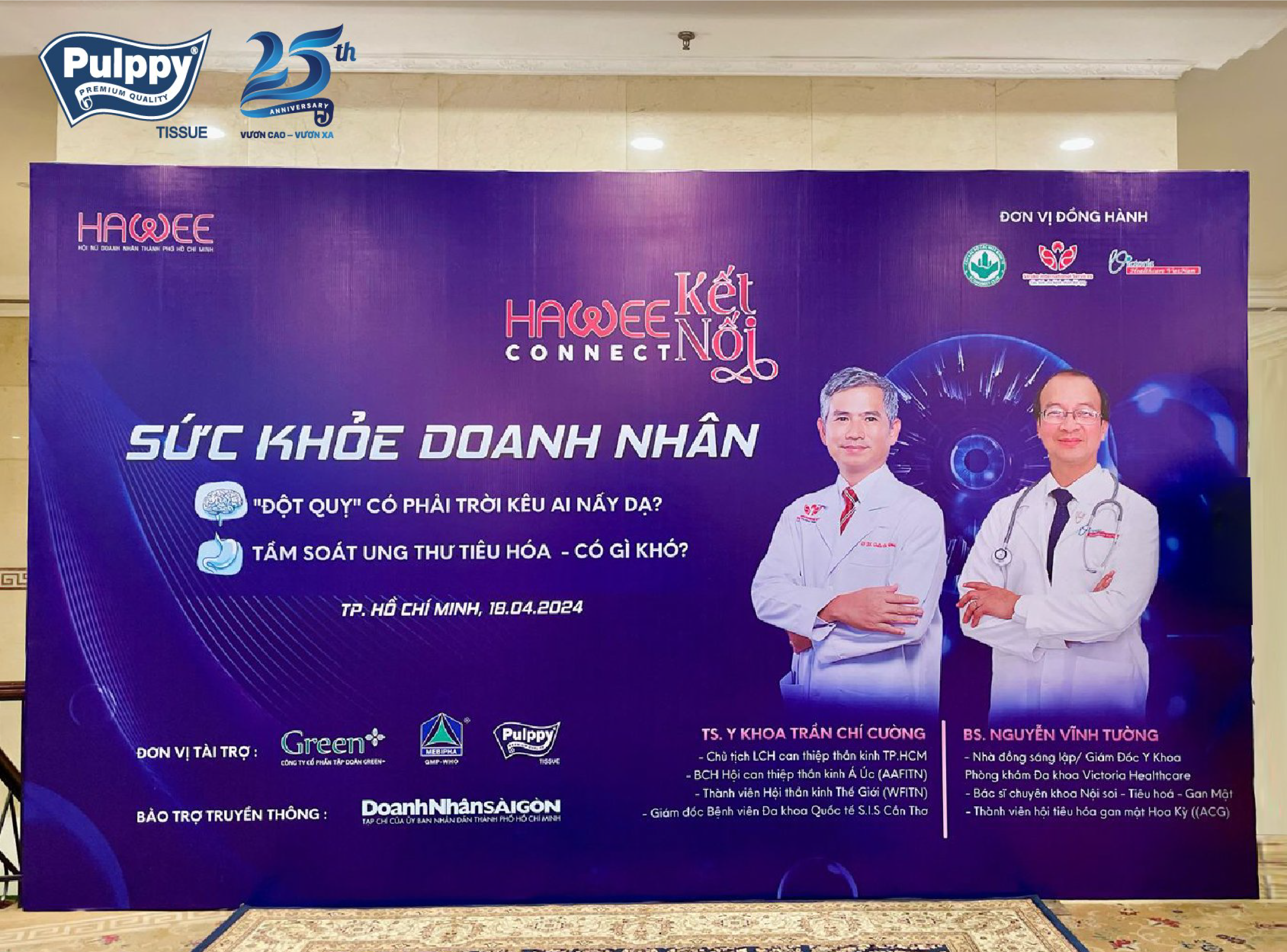 PULLPPY HÂN HẠNH LÀ NHÀ TÀI TRỢ CHƯƠNG TRÌNH “SỨC KHỎE DOANH NHÂN”