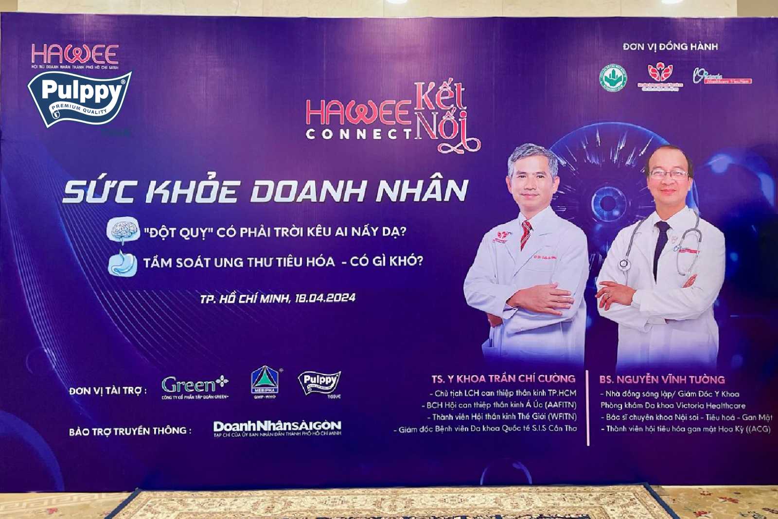 PULLPPY HÂN HẠNH LÀ NHÀ TÀI TRỢ CHƯƠNG TRÌNH “SỨC KHỎE DOANH NHÂN”