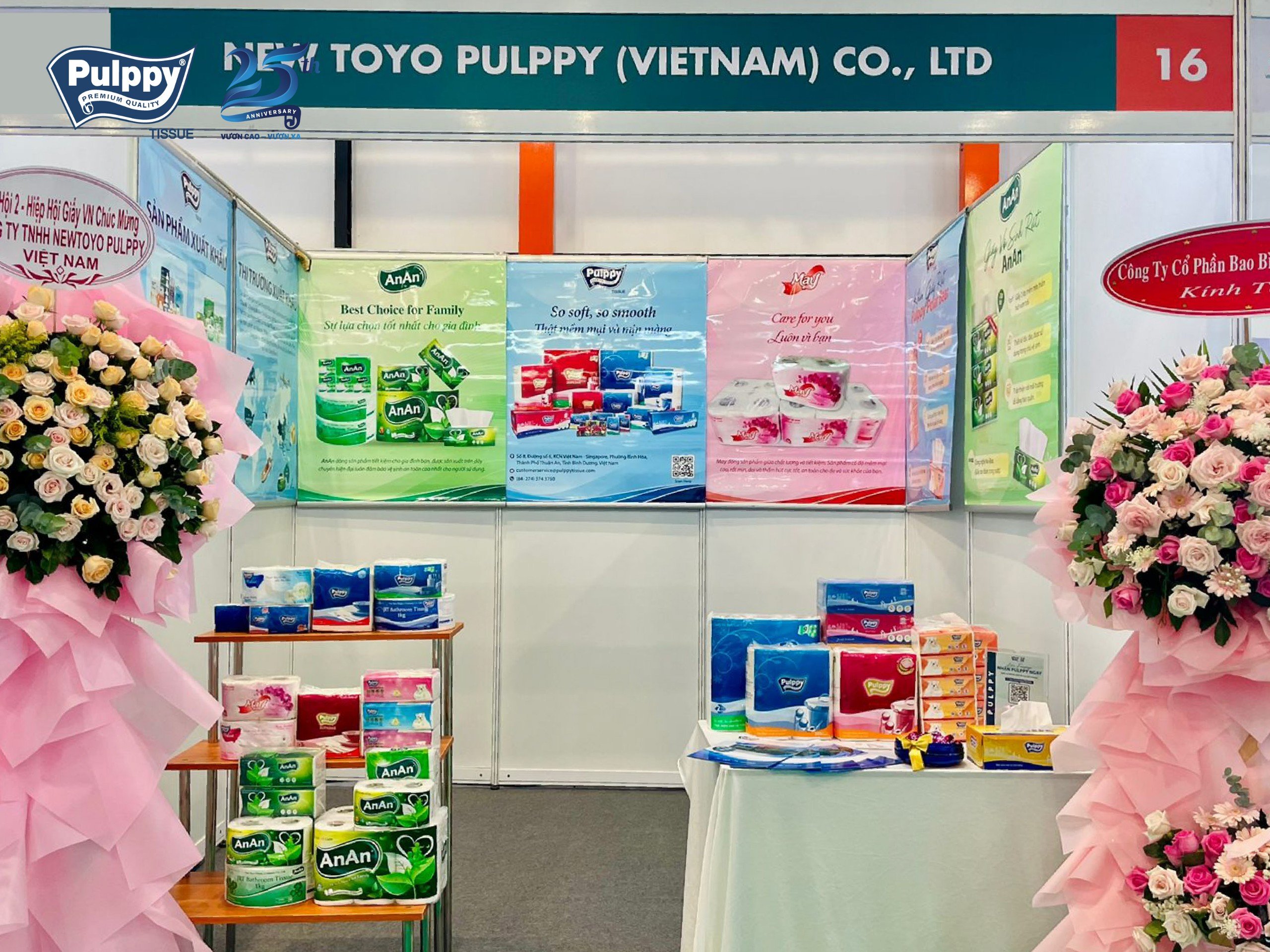 NEW TOYO PULPPY THAM DỰ VPPE 2024 – TRIỂN LÃM QUỐC TẾ GIẤY VÀ BAO BÌ VIỆT NAM